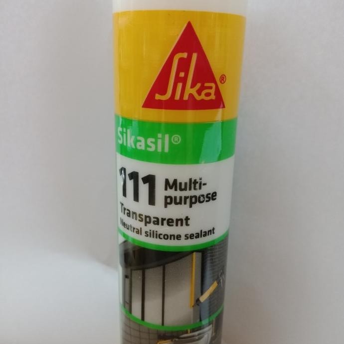 Promo sikasil 111 transparant sikasil 111 clear netral sealant COD