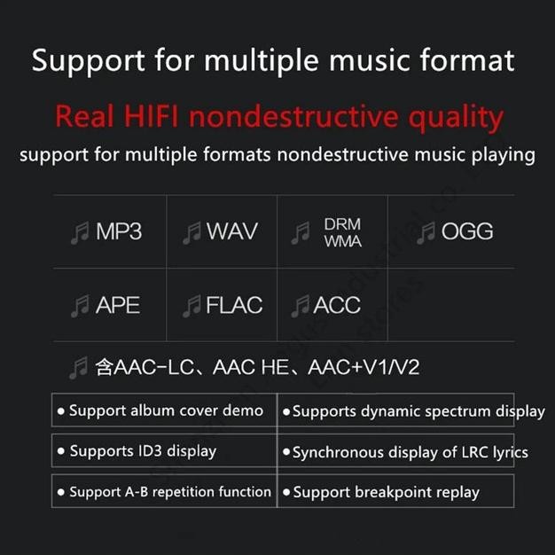 Promo Ruizu H10 32Gb Dap Mp4 Video Player Bluetooth Speaker Touchscreen Fm Radio Recorder Video Game