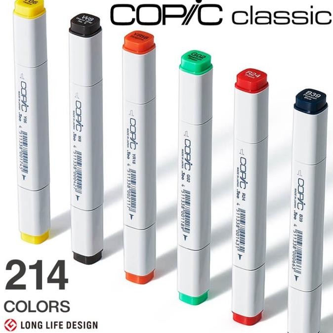 

Sale Copic Classic Graphic Marker Alcohol Based Dye Ink Refillable