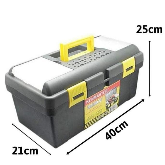 XBN Tool Box Besar 18" Kenmaster / Toolbox Kotak Peralatan Perkakas Murah Bisa Cod Box Kunci Serbagu