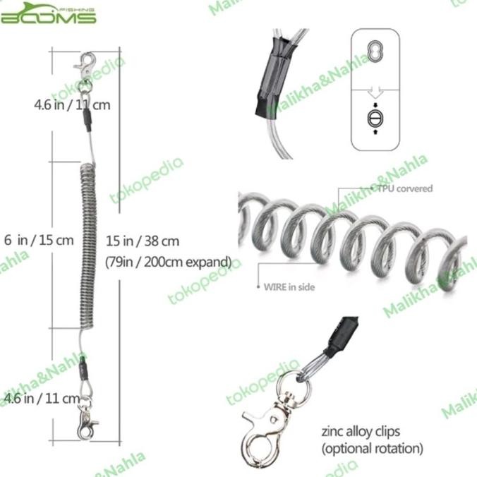 

Promo Tali Lanyard Spiral Pengaman Gantungan Multifungsi TERLARIS COD