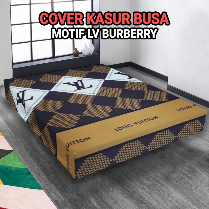 sarung kasur busa resleting ukuran 140x200x20cm