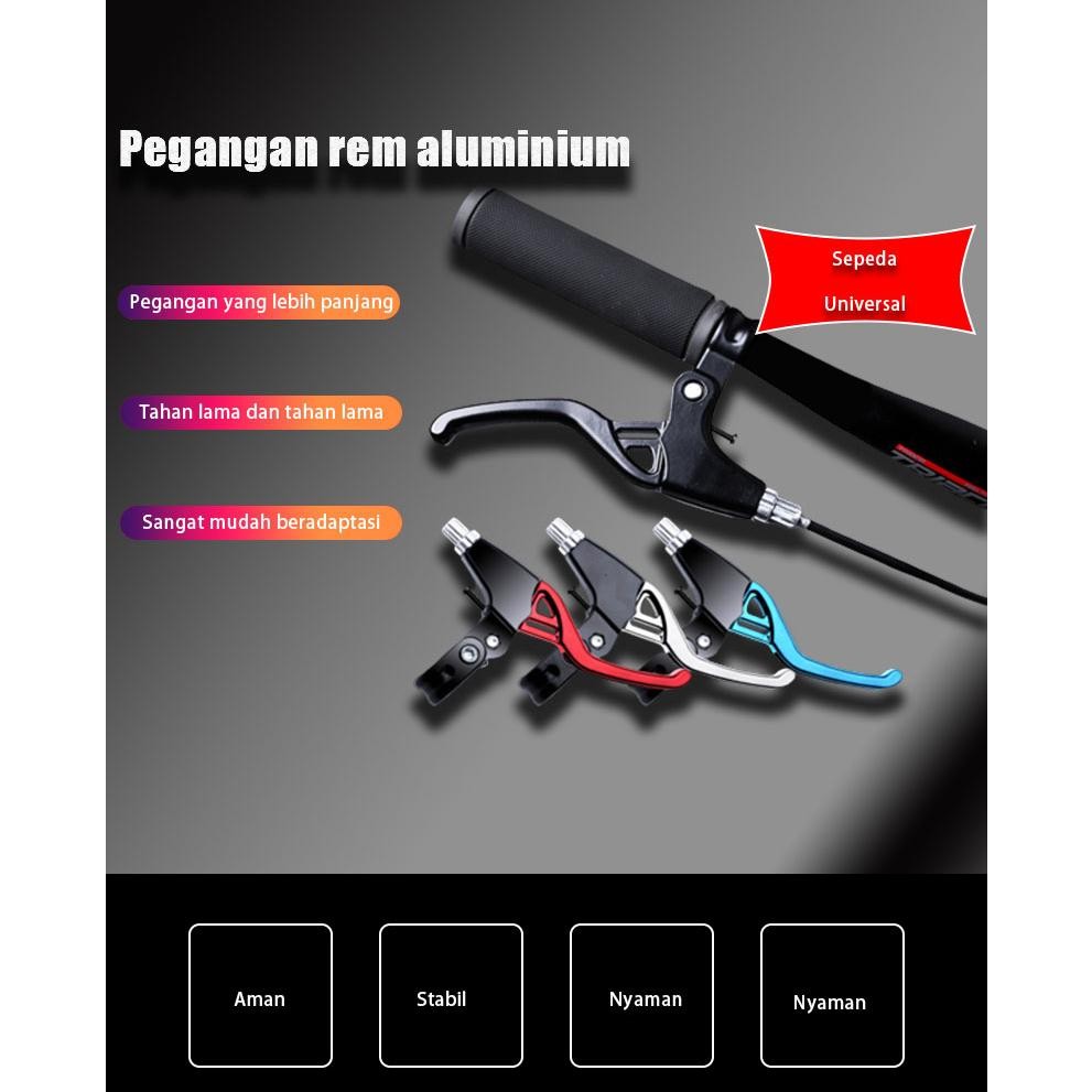 ORIGINAL WTW Handle Handel Rem Brake Lever Sepeda Lipat Mtb Full Alloy V U Brake Tuas Rem Sepeda Sep