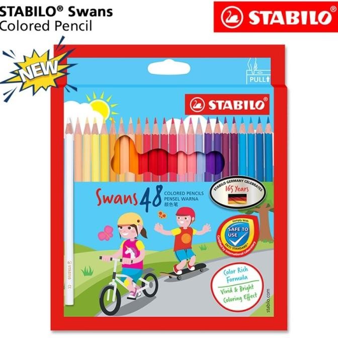 

Sale Stabilo Swans Pensil Warna Anak Isi 48 Pcs Colored Pencils 48Pcs