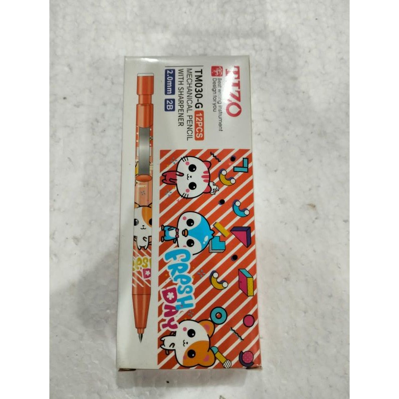 

PENSIL 2B TM030G- A 2,0 MERK TIZO PENSIL MEKANIK KARAKTER PENSIL MEKANIK FANCY PENSIL MEKANIK CANTIK PENSIL MEKANIK MENARIK