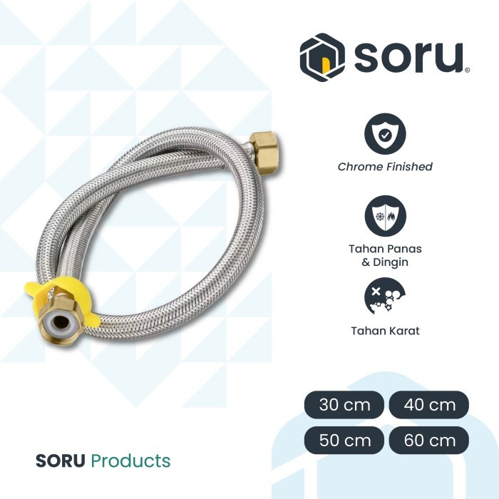 CUCI GUDANG Selang Fleksibel Anyam SUS 304 / Selang Flexible Hose