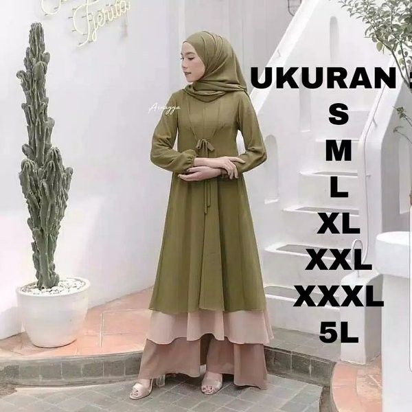 GAMIS SYARI WANITA BAJU WANITA SYARI BUSANA MUSLIM DEWASA GAUN MUSLIMAH CEWEK DRESS MAXI TERBARU