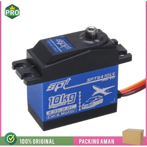 SPT SERVO SPT5410LV DIGITAL SERVO 90 ° 10KG BESI UNTUK 1:10 RC MOBIL