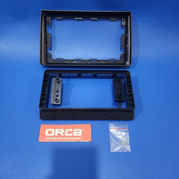 frame head unit android 9 inch mobil calya sigra