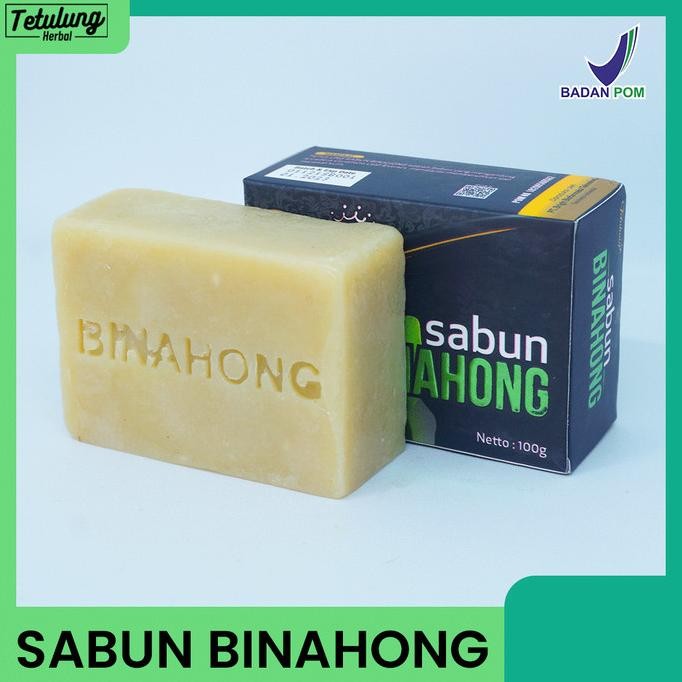 Sabun Binahong - Obat Kulit Gatal, Punggung, Biang Keringat, Alergi