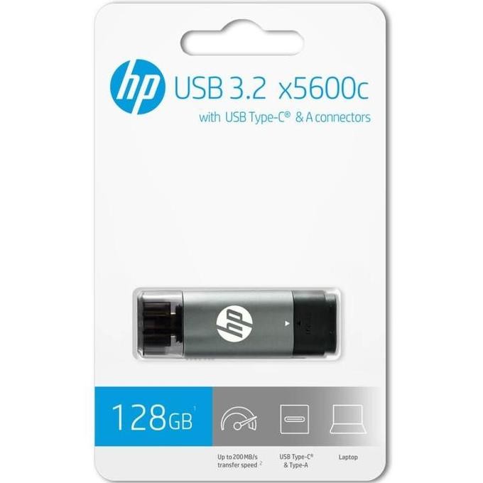 Flashdisk OTG HP X5600C 128Gb Type-C USB 3.2