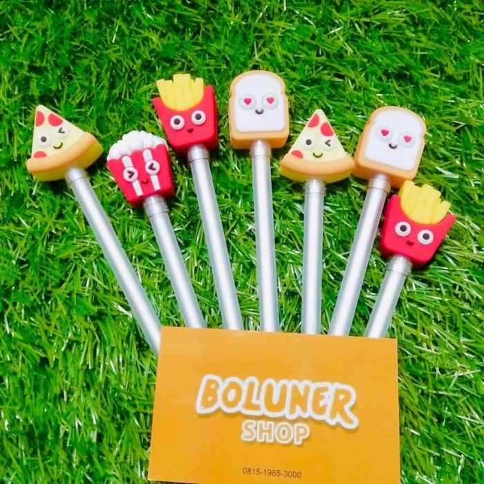 

Best Item! PEN GEL FAST FOOD SOUVENIR HADIAH ULTAH Murah