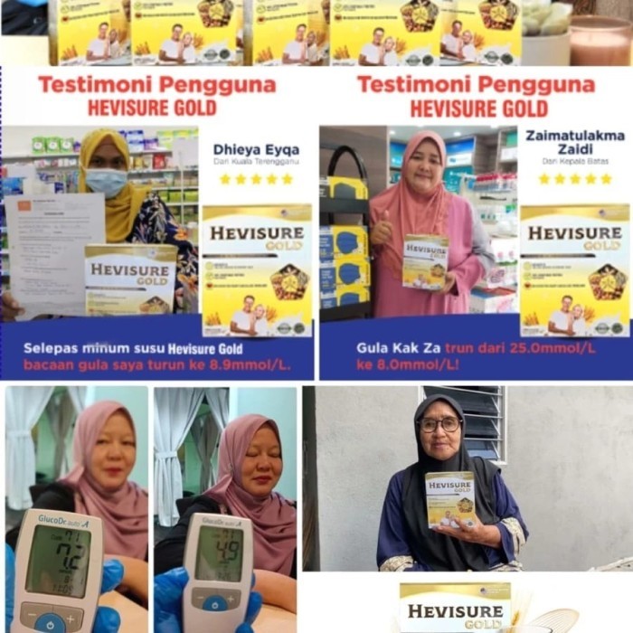 

HEVISURE GOLD MILK SUSU, OBAT DIABETES KENCING MANIS DETOX GULA DARAH