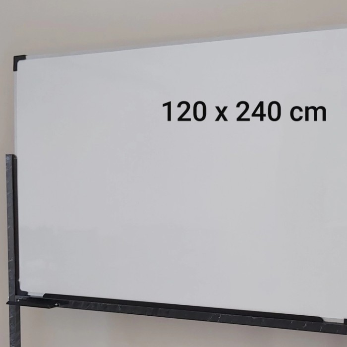 

whiteboard standing 120 x 240 cm nonmagnet