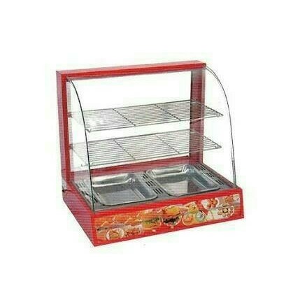 SHOWCASE PENGHANGAT/PEMANAS MAKANAN MERK FOMAC SHC-DH-827