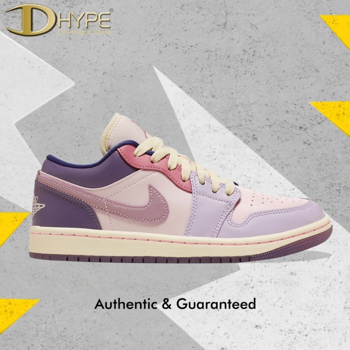 AIR JORDAN 1 LOW PASTEL PURPLE 100% Authentic