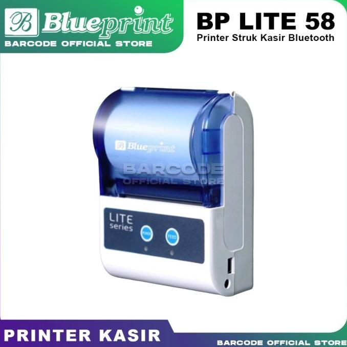 

Sale Blueprint Bp-Lite58 Printer Bluetooth Cetak Kertas & Label Thermal 58