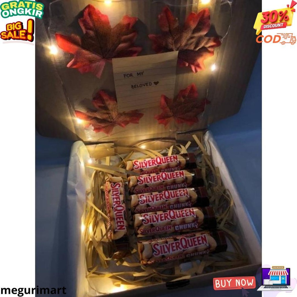 

Snackbox Coklat Led Edition / Snackbox Lampu / Snackbox Coklat Edition / Snackbox / Hadiah Wisuda /Hadiah Ulang Tahun / Hadiah Sidang D Promo Puncak