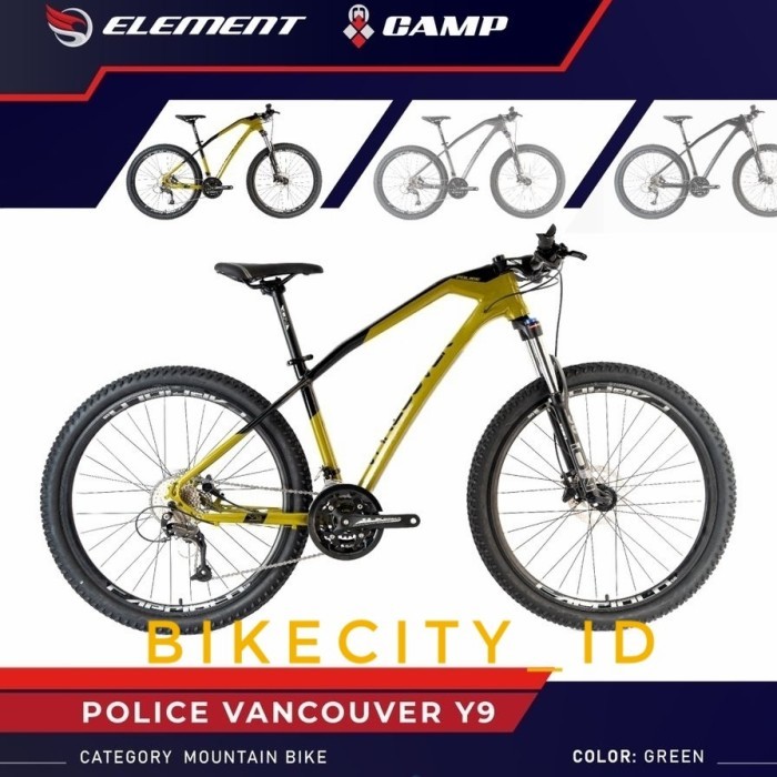 Sepeda MTB ELEMENT POLICE VANCOUVER Y9 27 Speed 27,5 Inch New