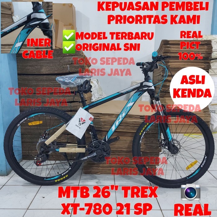 Sepeda gunung trex 26 inch sepeda mtb 26 trex 780 iner cable terbaru