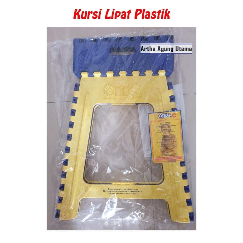 *#*#*#] KURSI LIPAT PLASTIK PORTABLE TEBAL / KURSI BAKSO ONDA