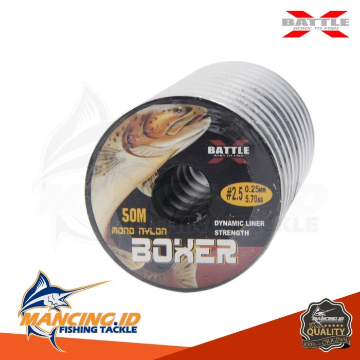 Battle-X BOXER Fishing Line Monofilament Fishing Line Senar Nylon