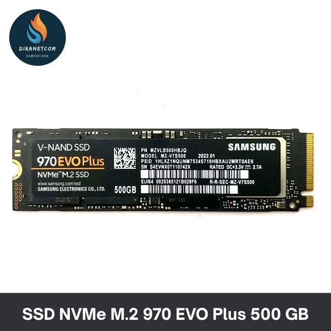 SSD NVMe M.2 Samsung 970 EVO Plus 500 GB Original