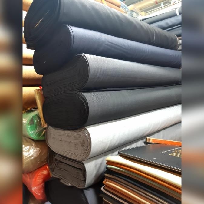 Grosir Kain Bahan Celana/Jas Superfine 300'S Wool & Silk.Seragam Kerja Kantor