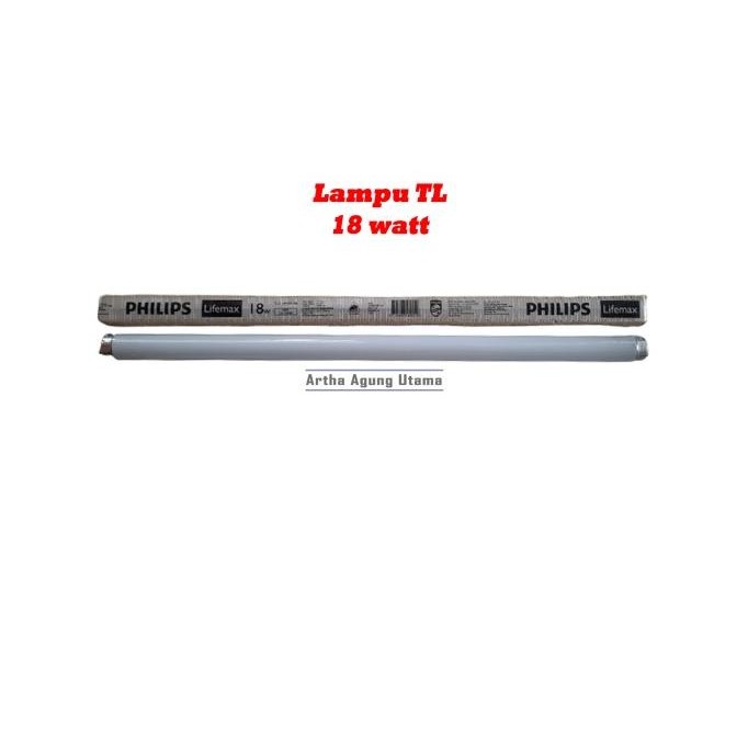 <<<<<] Lampu TL 18 W Philips / Lampu Neon 18Watt / TL 18W / 18 WATT PHILIPS