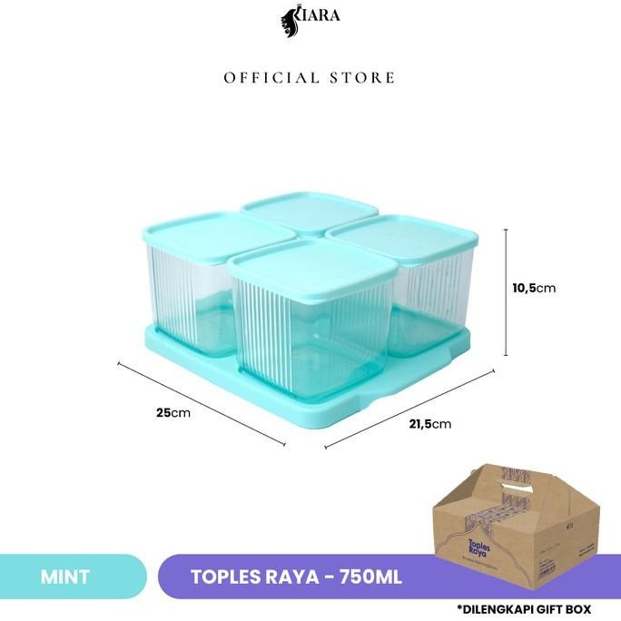 CJP Kiara - Toples Raya Toples Lebaran minimalis plastik Set Nampan