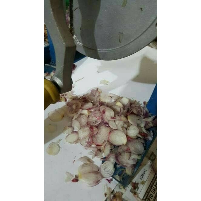 BARU Mesin Pengiris Bawang Alat Gilingan Cacah Potong Brambang Goreng Acar