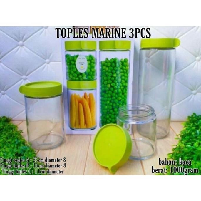 TOPLES LEBARAN KACA/MARINNE SET 3 PCS/TOPLES SERBAGUNA/TOPLES KACA