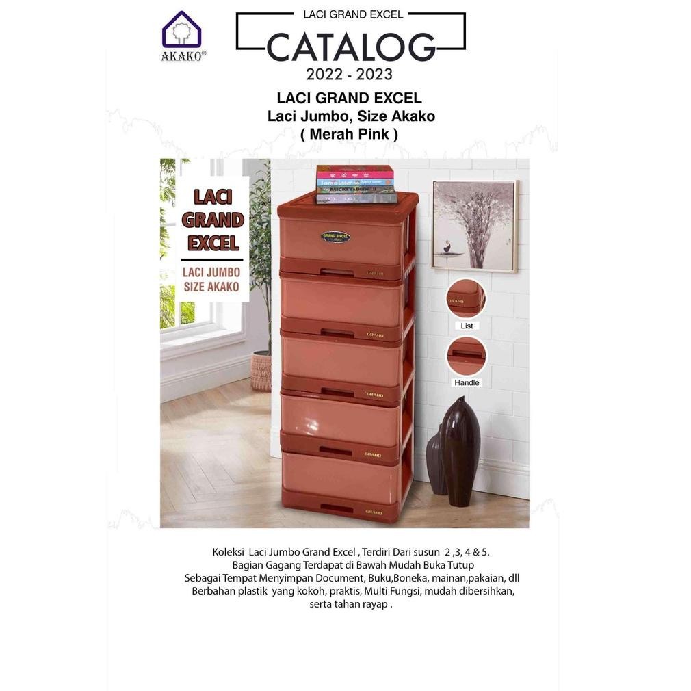 Akako Cuci Gudang - Lemari Laci Jumbo Grand Excel