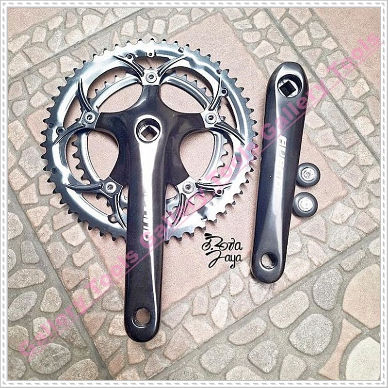 CRANK - GIR BALAP AVAND ALLOY HITAM 170mm Sepeda Aksesoris Sparepart