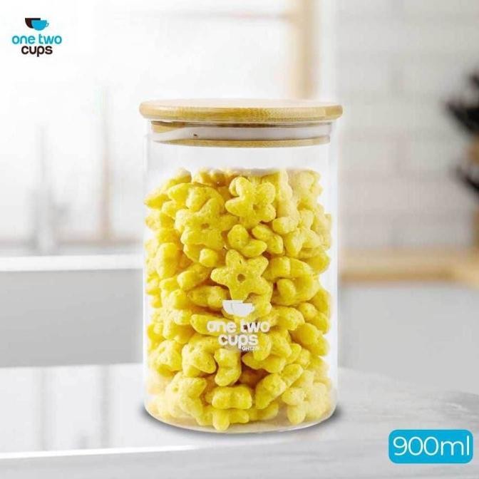 Toples Kaca /Toples Kaca Lebaran 2023/Toples Kue Kaca Tutup Kayu Elega