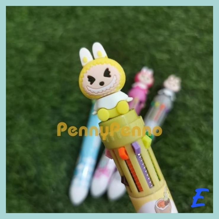 

| STV | PULPEN 10 IN 1 WARNA WARNI LABUBU / PENA LABUBU