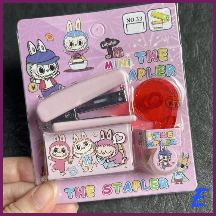 

| STV | SET ALAT TULIS 3 IN 1 STEPLES + TIPE X LABUBU