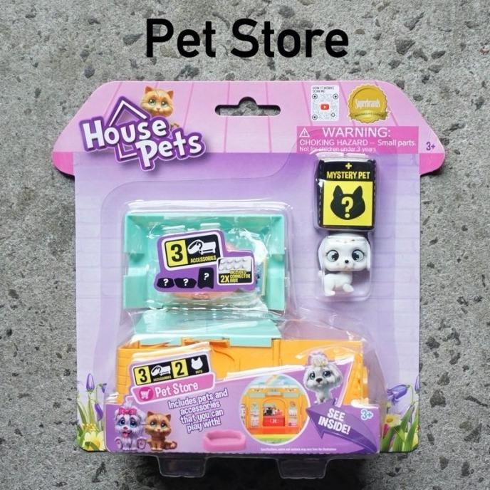 Grosir Emco House Pets Pet Carrier House Diorama Playsets Bisa Gabung Tumpuk