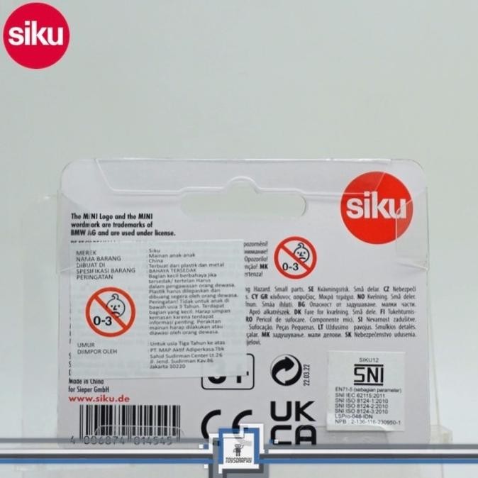 Grosir Siku 1454 Mini Countryman Metal Diecast