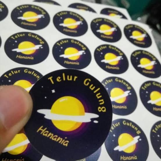Cetak Sticker Label Makanan, Toples Kue Dan Box Makanan