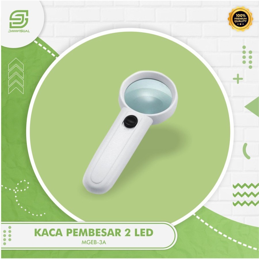 

[JaVis] KACA PEMBESAR EXCLAMATION 2 LED (MG6B-3A)