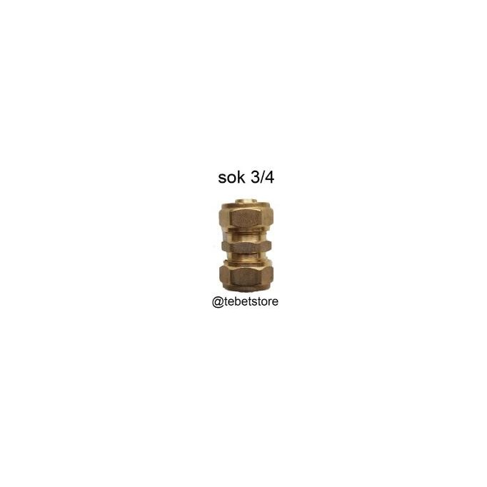 Promo SAMBUNGAN SELANG AIR PANAS : SOK 3/4 INCH MERK RIFENG COD