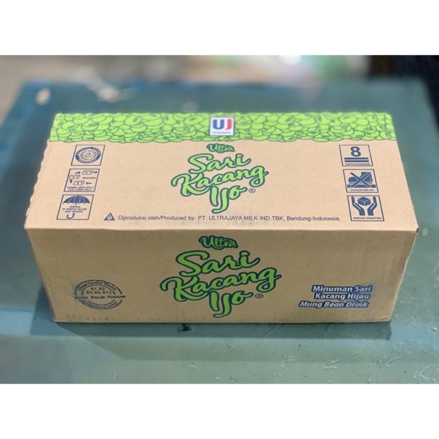 

Sari Kacang Hijau Ultra 250ml 1 Dus x 24 kotak