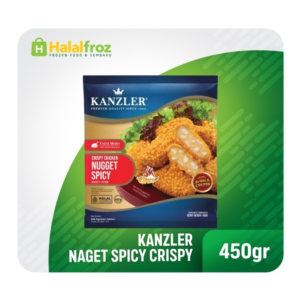 

Kanzler Naget Spicy Crispy 450gr