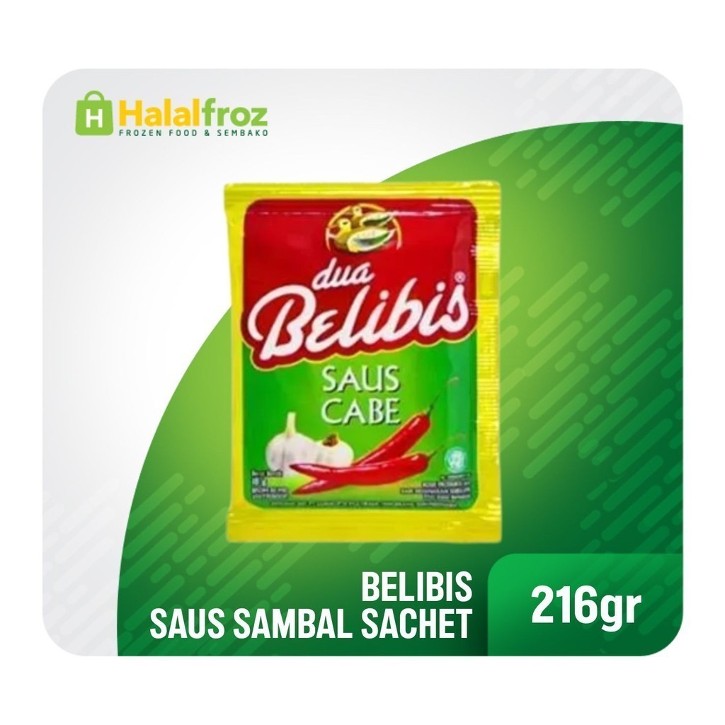 

Belibis Saus Sambal Sachet 24pcs 216gr Gosend Ready, Paling murah, Terlaris