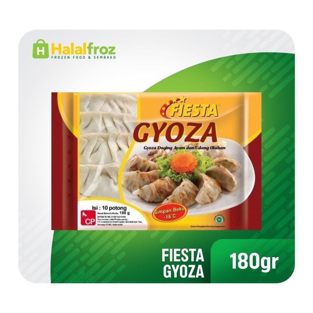 

Gyoza Fiesta 180 gram MurahGosend Ready, Paling murah, Terlaris