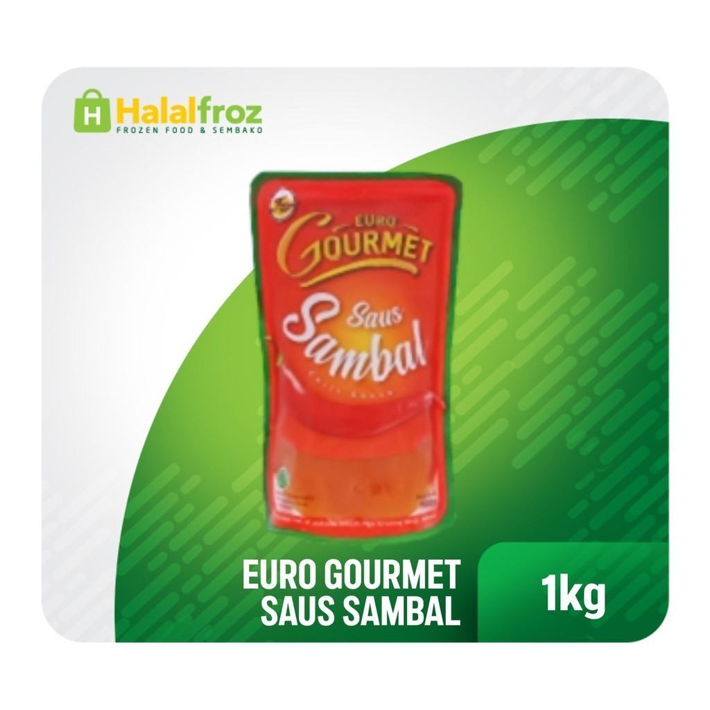 

Saus Sambal Euro Gourmet 1 Kg PlusGosend Ready, Paling murah, Terlaris
