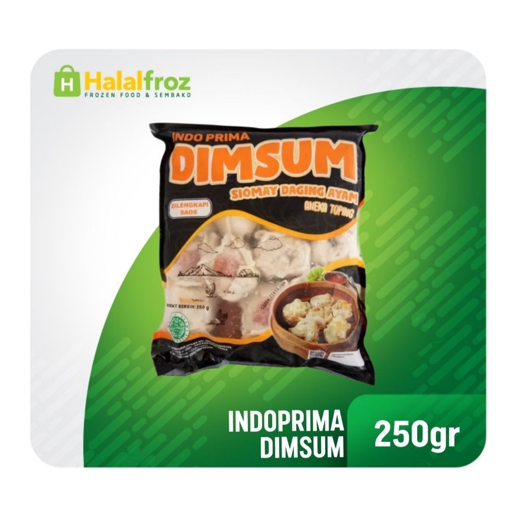 

Dimsum Ayam Indoprima isi 15 pcs 250 gramGosend Ready, Paling murah, Terlaris