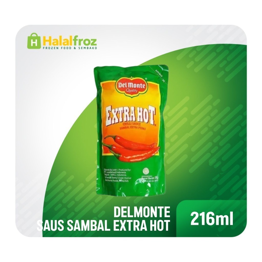 

Saus Sambal Delmonte Extra Hot 1KgGosend Ready, Paling murah, Terlaris
