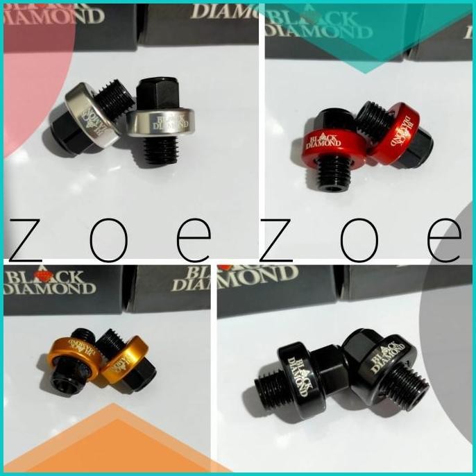 Tutup lubang baut spion xmax 250 black diamond monel spion xmax 250 07